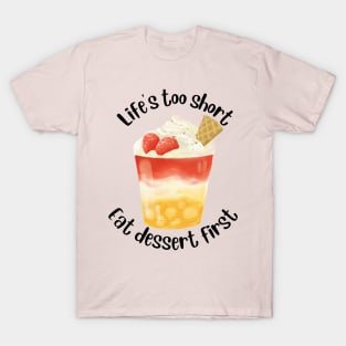 Strawberry and peaches parfait T-Shirt